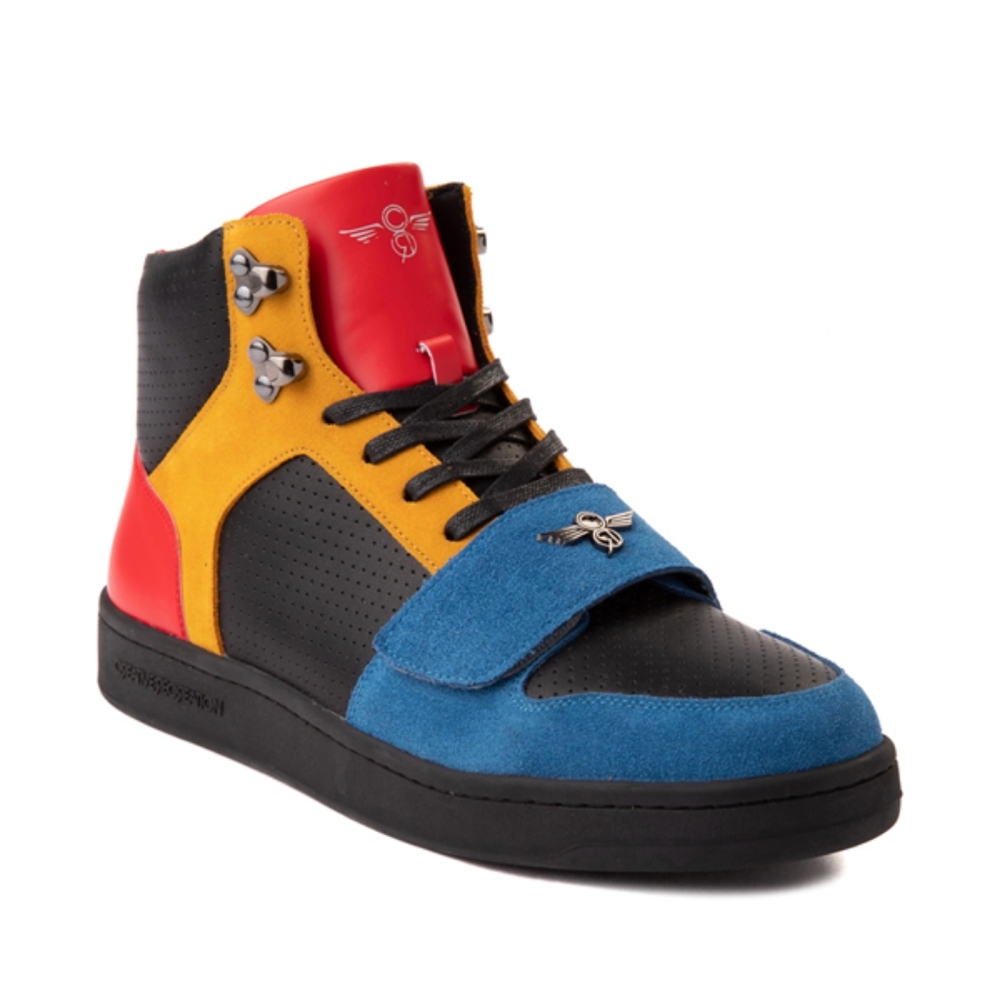 *NIB* Mens Creative Recreation Cesario Lux Hi Sneaker - Black / Multicolor